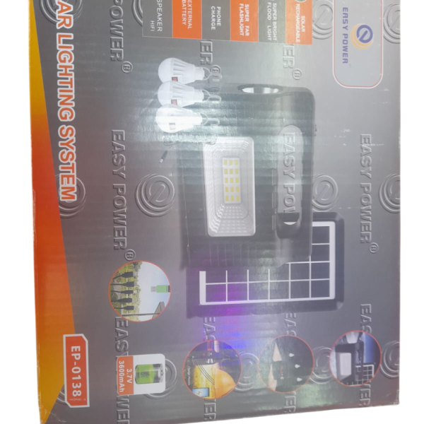 Easy Power Solar Lighting System with FM Radio
