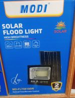 MODI 100W High-Brightness Solar Floodlight 2 Year Warranty Guaranteed