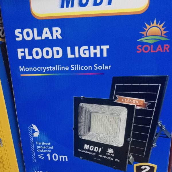 MODI 200W Monocrystalline Solar Floodlight