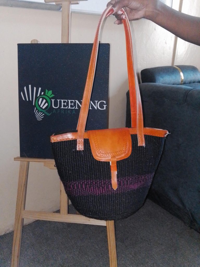 Handwoven with intricate detail bag